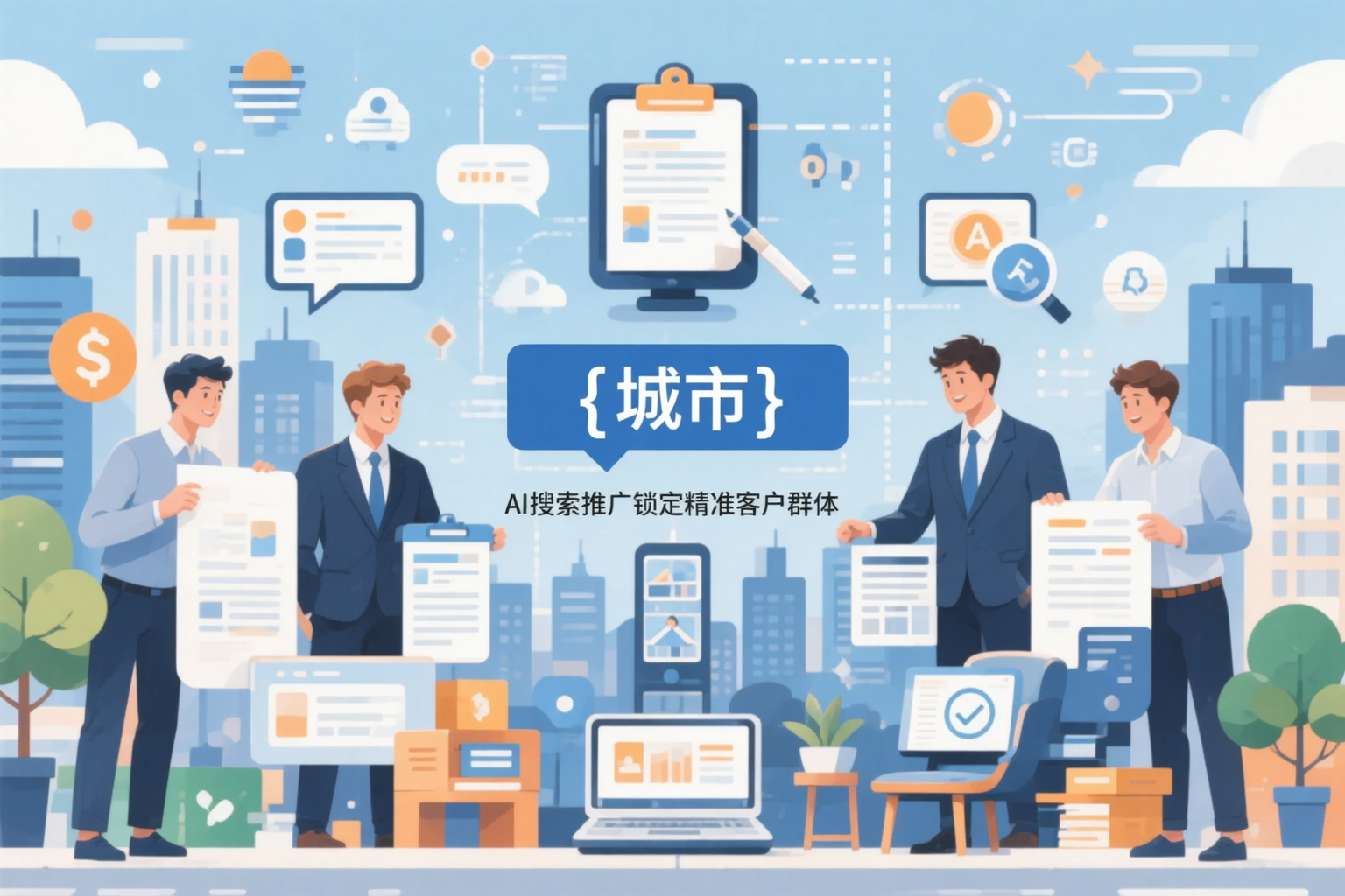 大同公司如何用AI搜索推广锁定精准客户群体