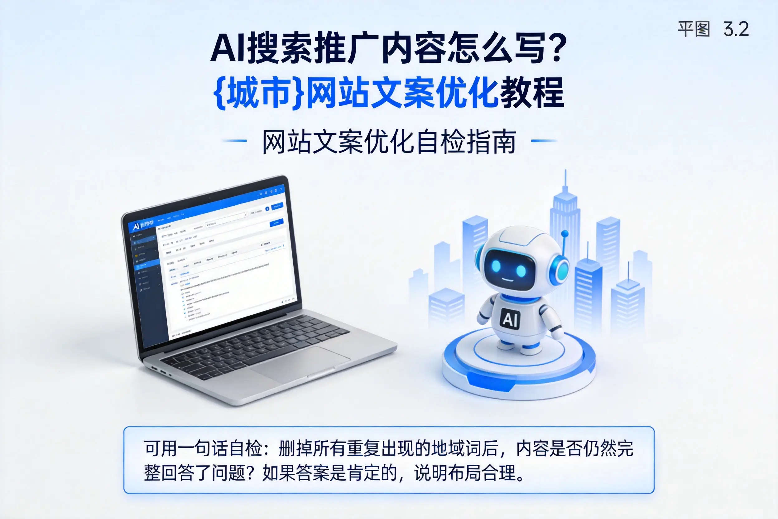 AI搜索推广内容怎么写？大同网站文案优化教程