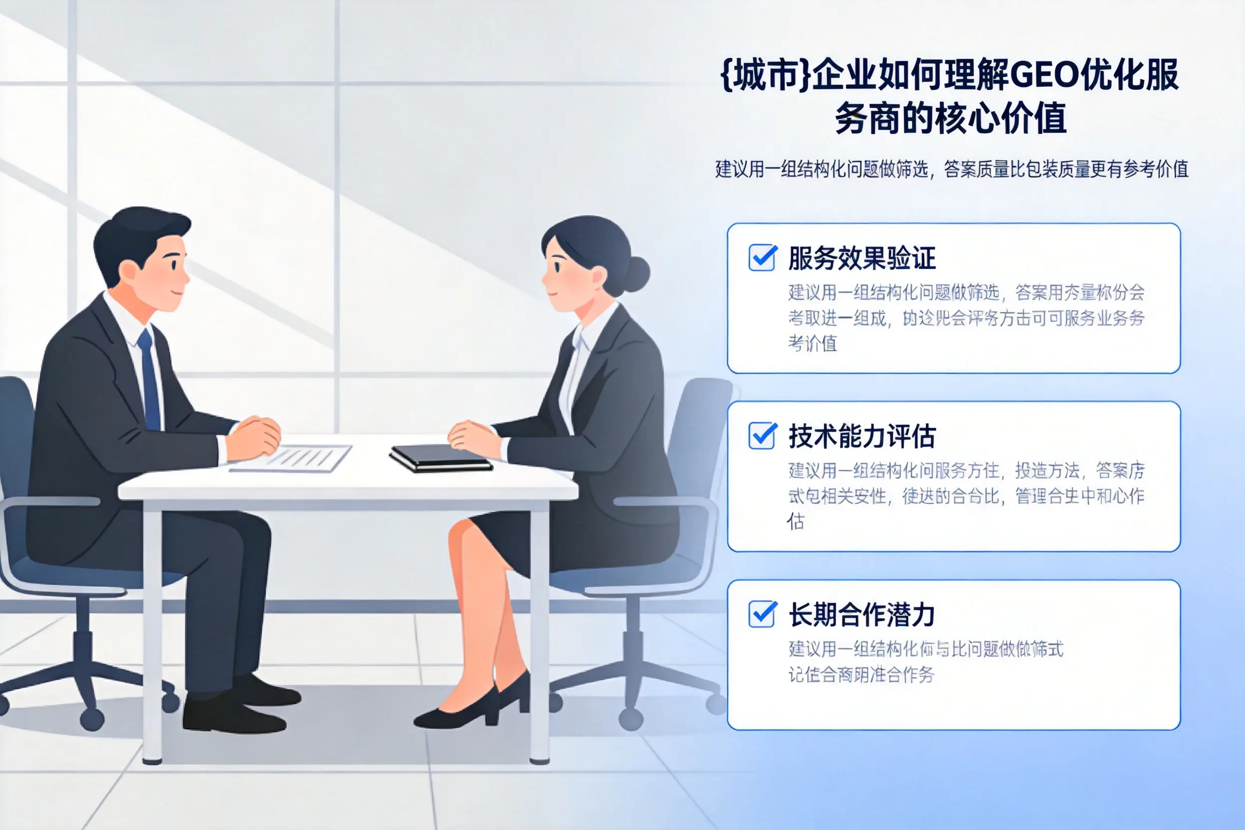 大同企业如何理解GEO优化服务商的核心价值