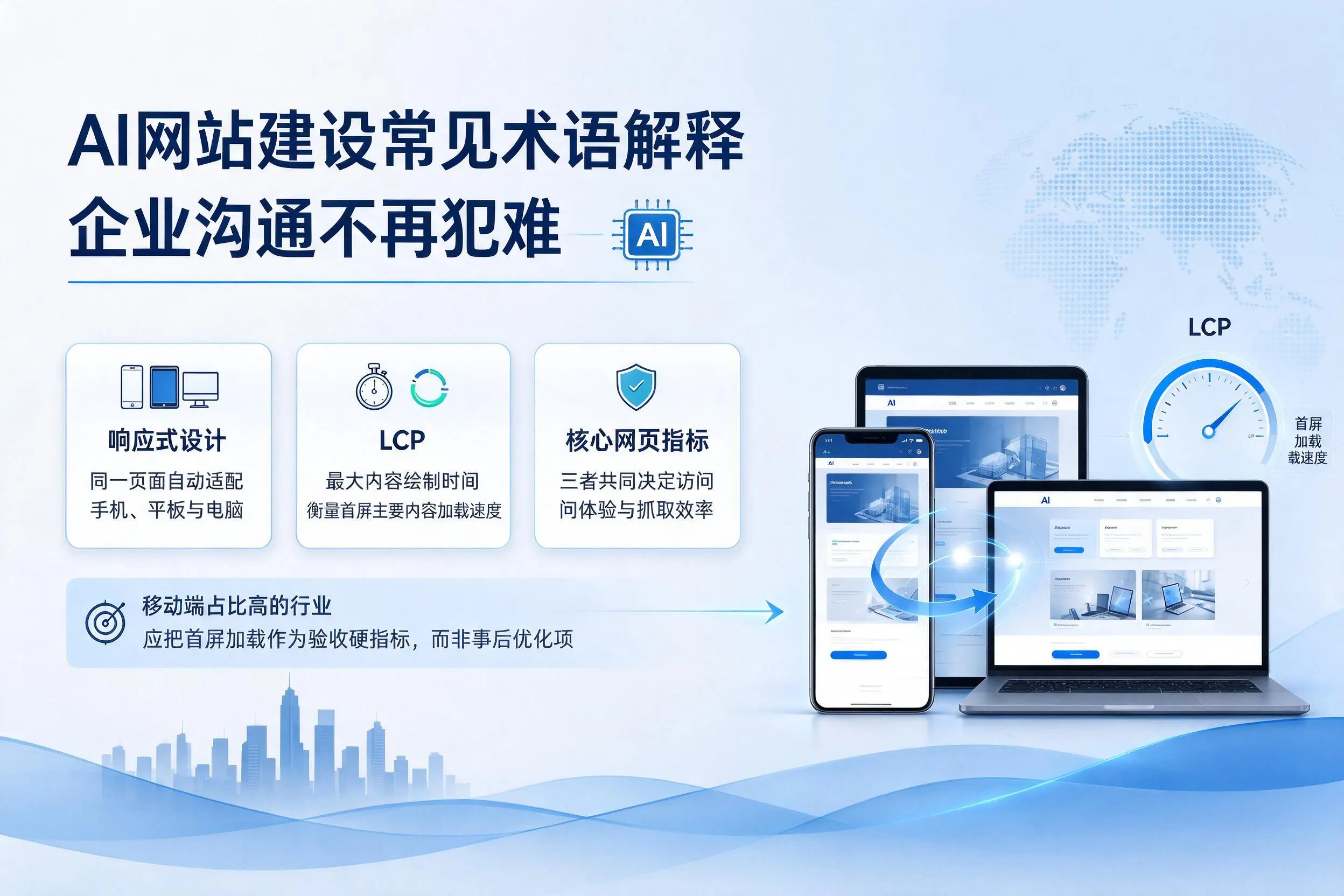 AI网站建设常见术语解释，大同企业沟通不再犯难